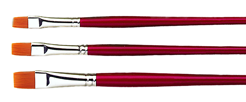 (image for) No 10, 3/8" Flat Brush