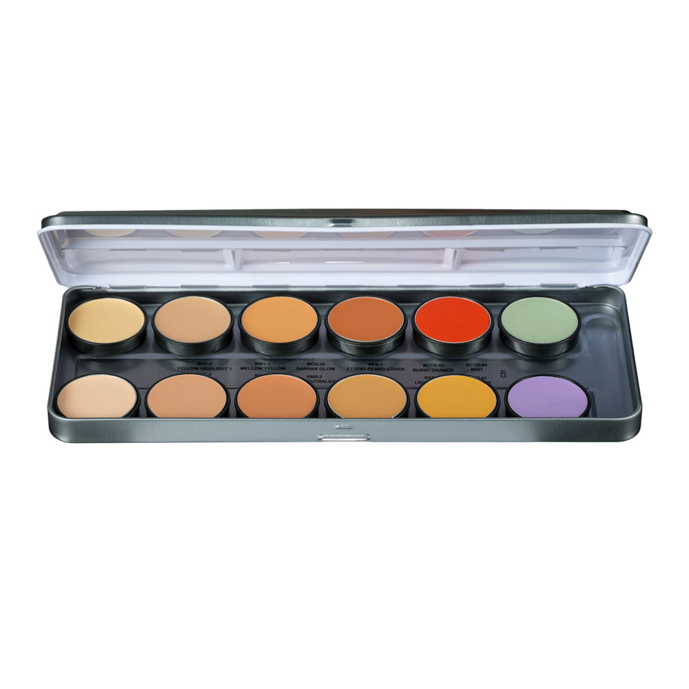 Cream Concealer Palette 12 colors (metal palette) (image for) Cream Concealer Palette 12 colors (metal palette)