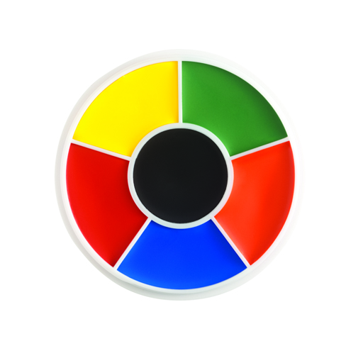 (image for) Rainbow Wheel, 6 colors, 1 oz./28gm