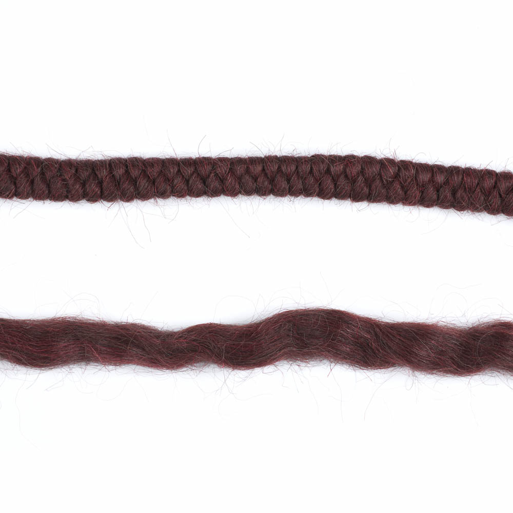 (image for) Dark Auburn Crepe Wool