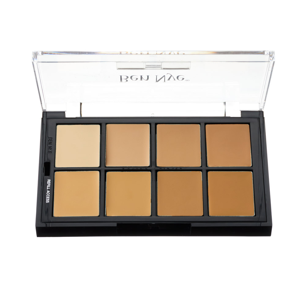 (image for) Studio Color Olive MatteHD Foundation Palette 8 colors 0.91oz./26gm