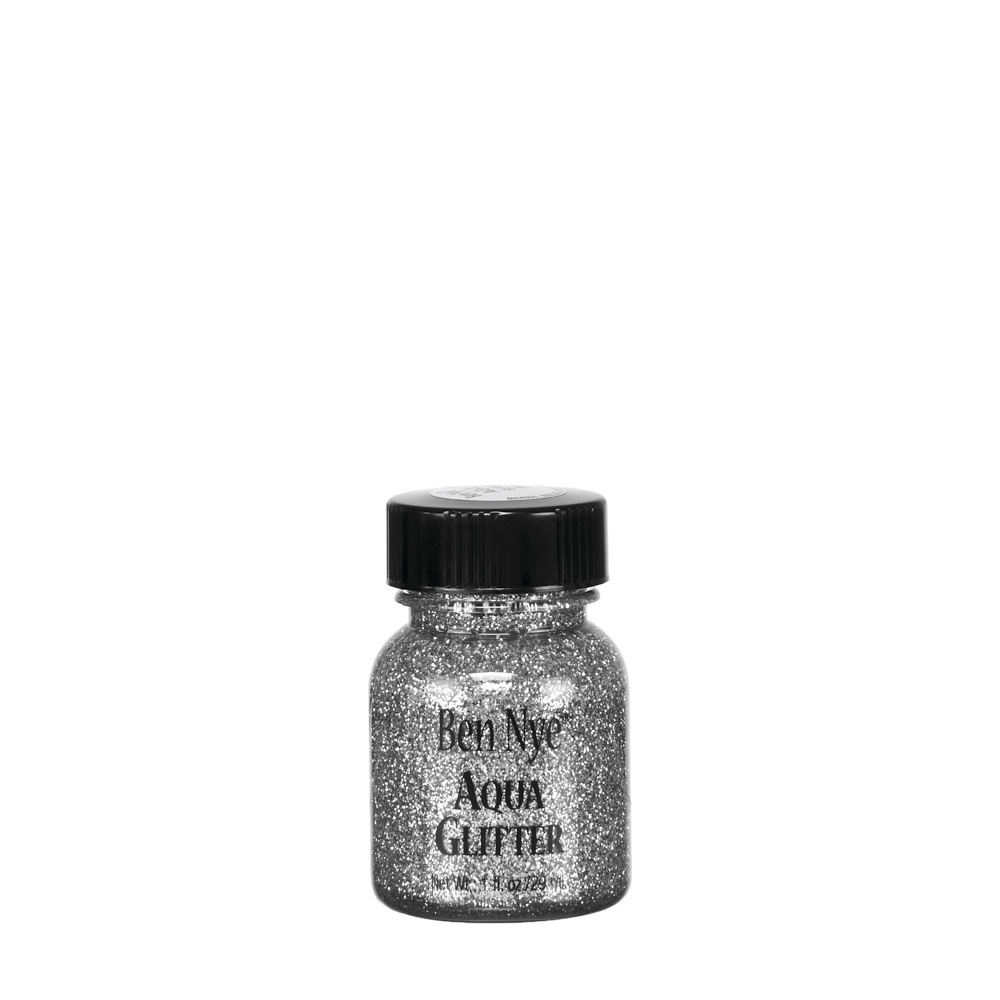 (image for) Silver Aqua Glitter
