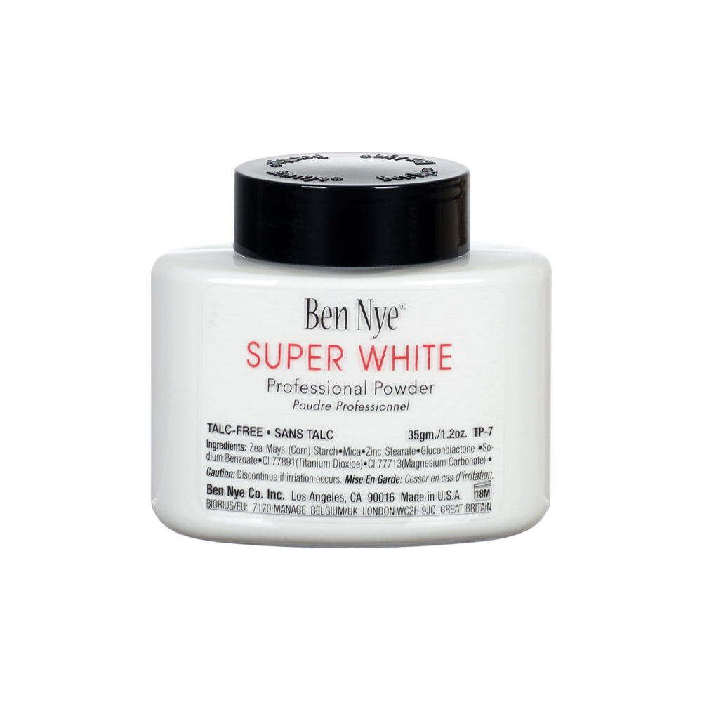 (image for) Super White Face Powder 1.2oz./35gm Shaker Bottle