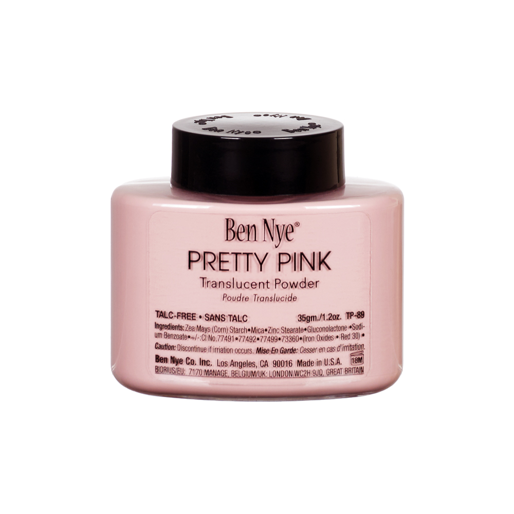 (image for) Pretty Pink Translucent Face Powder 1.2oz./35gm Shaker Bottle