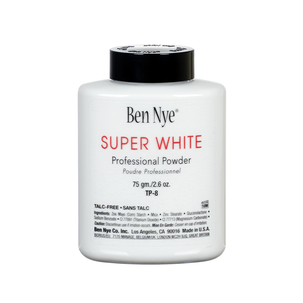 (image for) Super White Face Powder 2.6oz./75gm Shaker Bottle