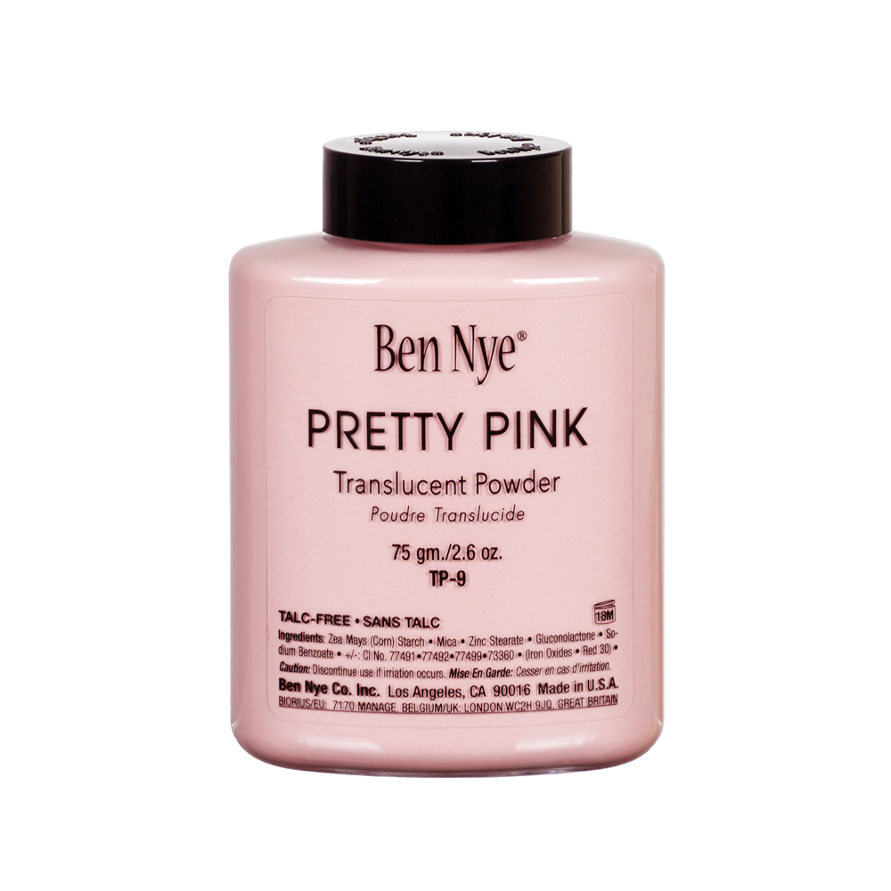 (image for) Pretty Pink Translucent Face Powder 2.6oz./75gm Shaker Bottle