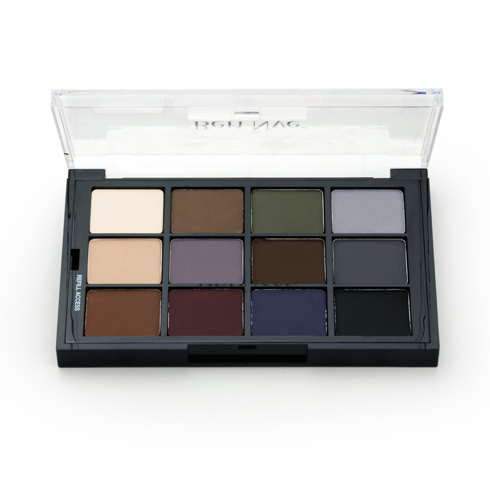 (image for) Studio Color Cool Glam Shadow Palette 12 color .84oz./24gm