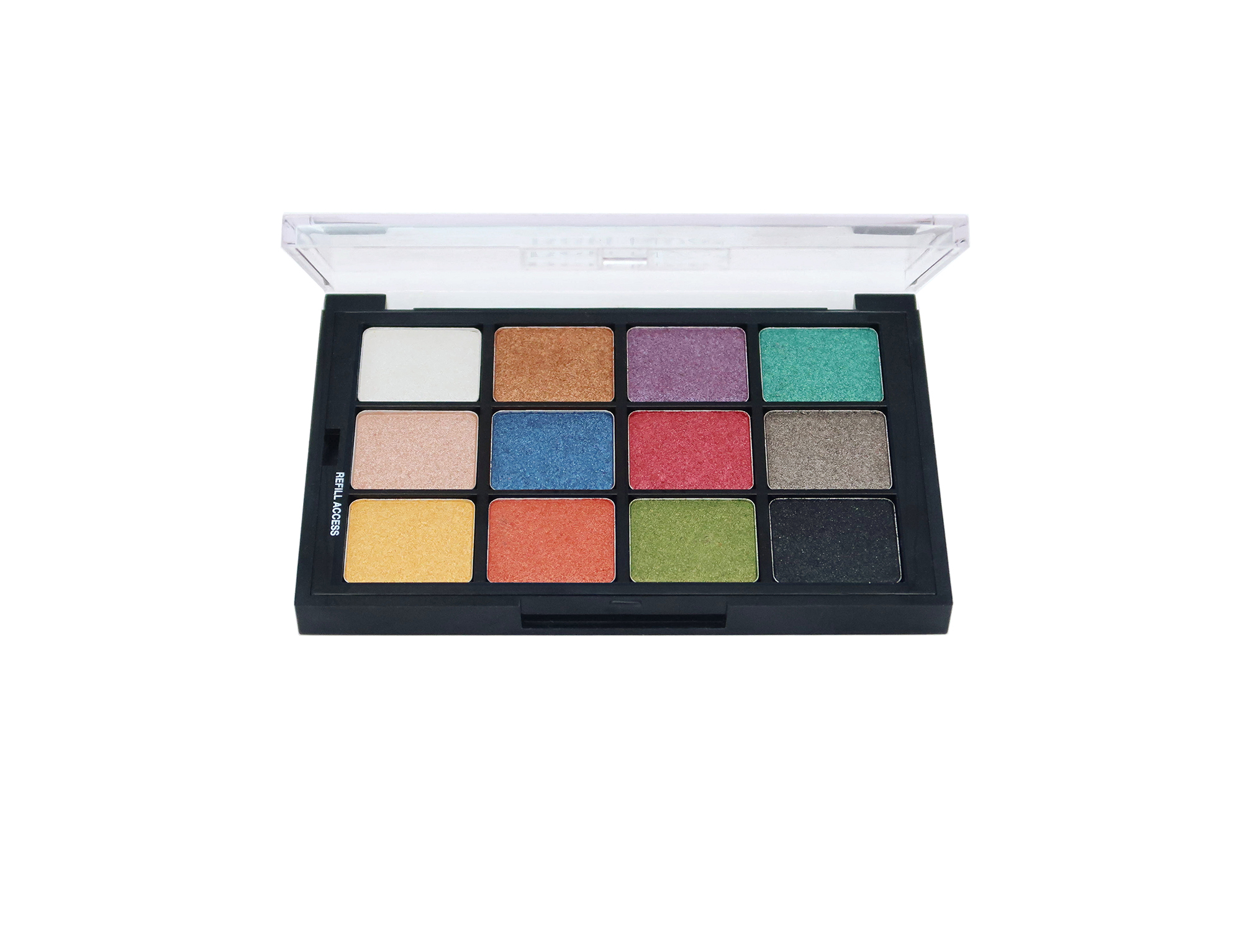 (image for) Studio Color Modern Brights Pearl Sheen Palette 12 color .84oz./24gm